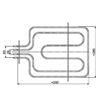 Slika Grejač rerne šporeta CG-2000+900W Gorenje (4007)